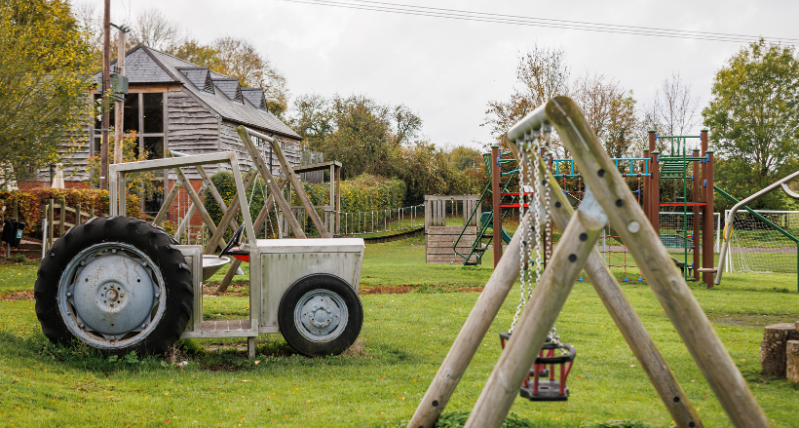 Outdoor Play Area at the Three Daggers